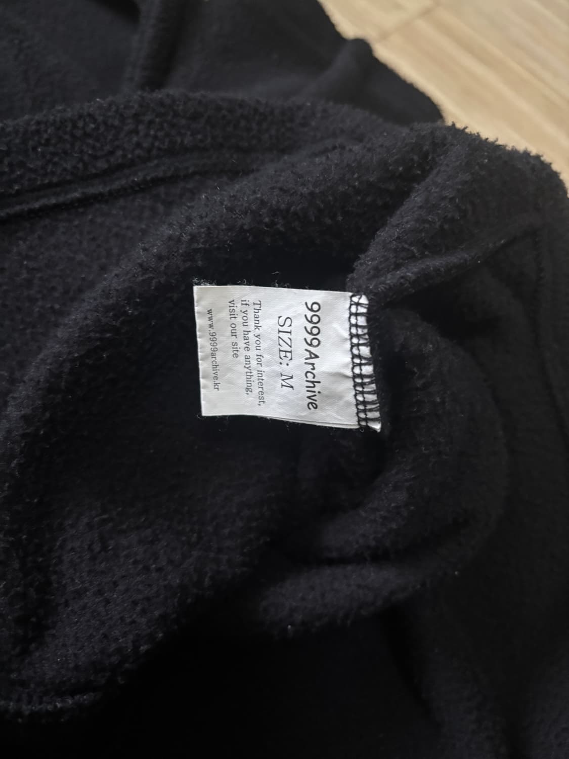 9999아카이브 후리스 플리스 상품이미지4