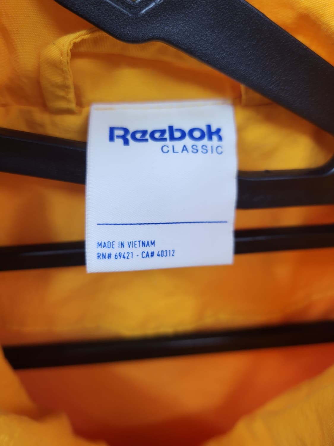 리복 옐로우 바람막이 자켓 하의 셋트 2xl 상품이미지3