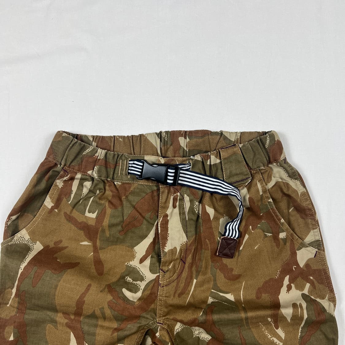 kelen 켈렌 카모패턴 밴딩 스트랩 하프팬츠 반바지 상품이미지2
