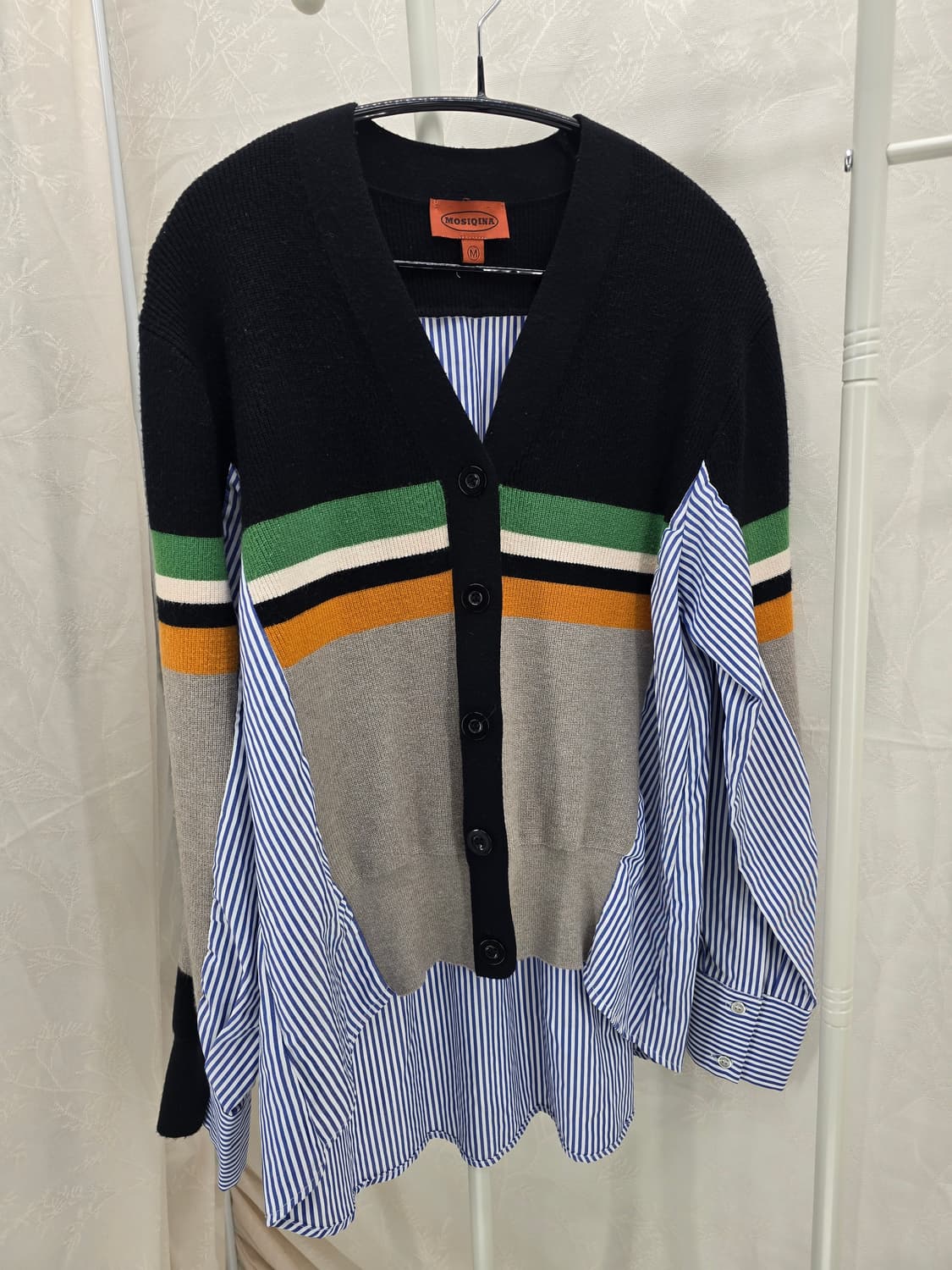 MOSIQINA 레이어드 가디건 셔츠 M 상품이미지10