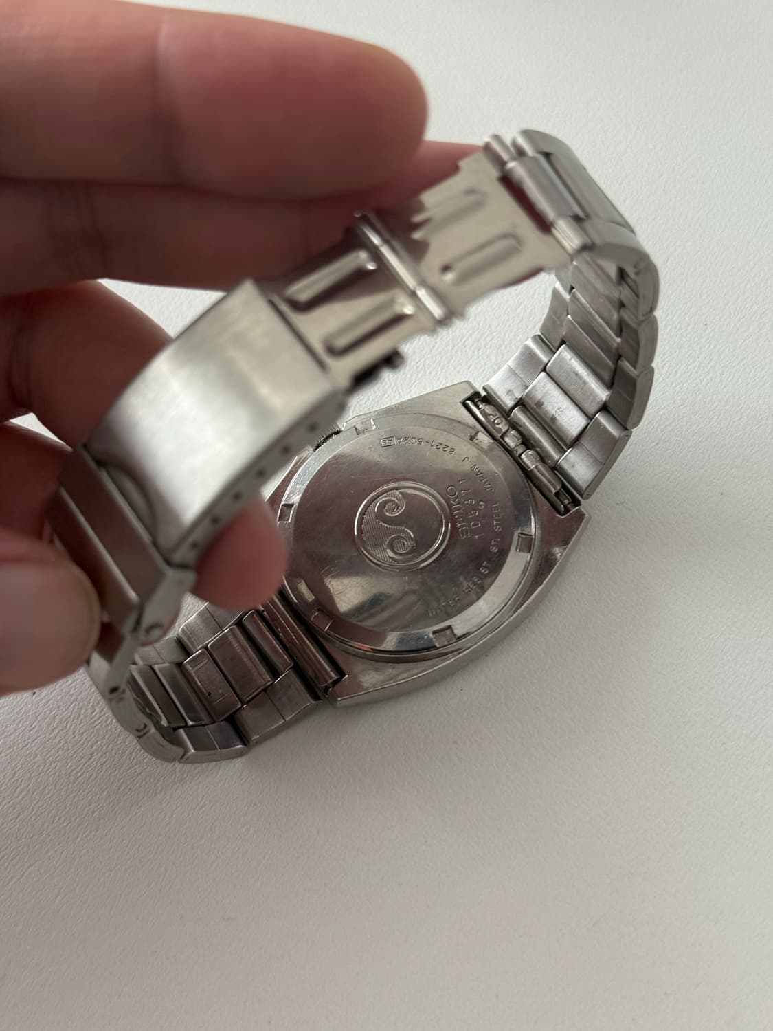 세이코 Seiko 쿼츠 실버웨이브 스퀘어 데이데이트 상품이미지4