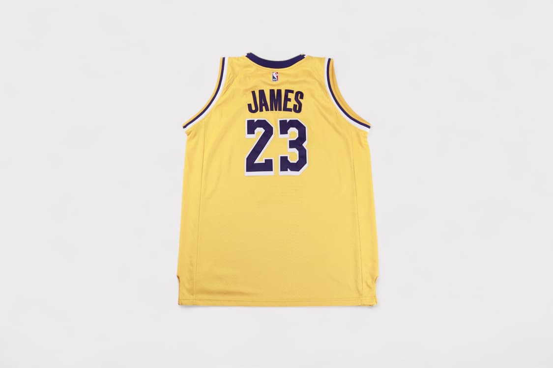 [XL] 나이키 NBA LA레이커스 르브론 제임스 스윙맨 져지 상품이미지8