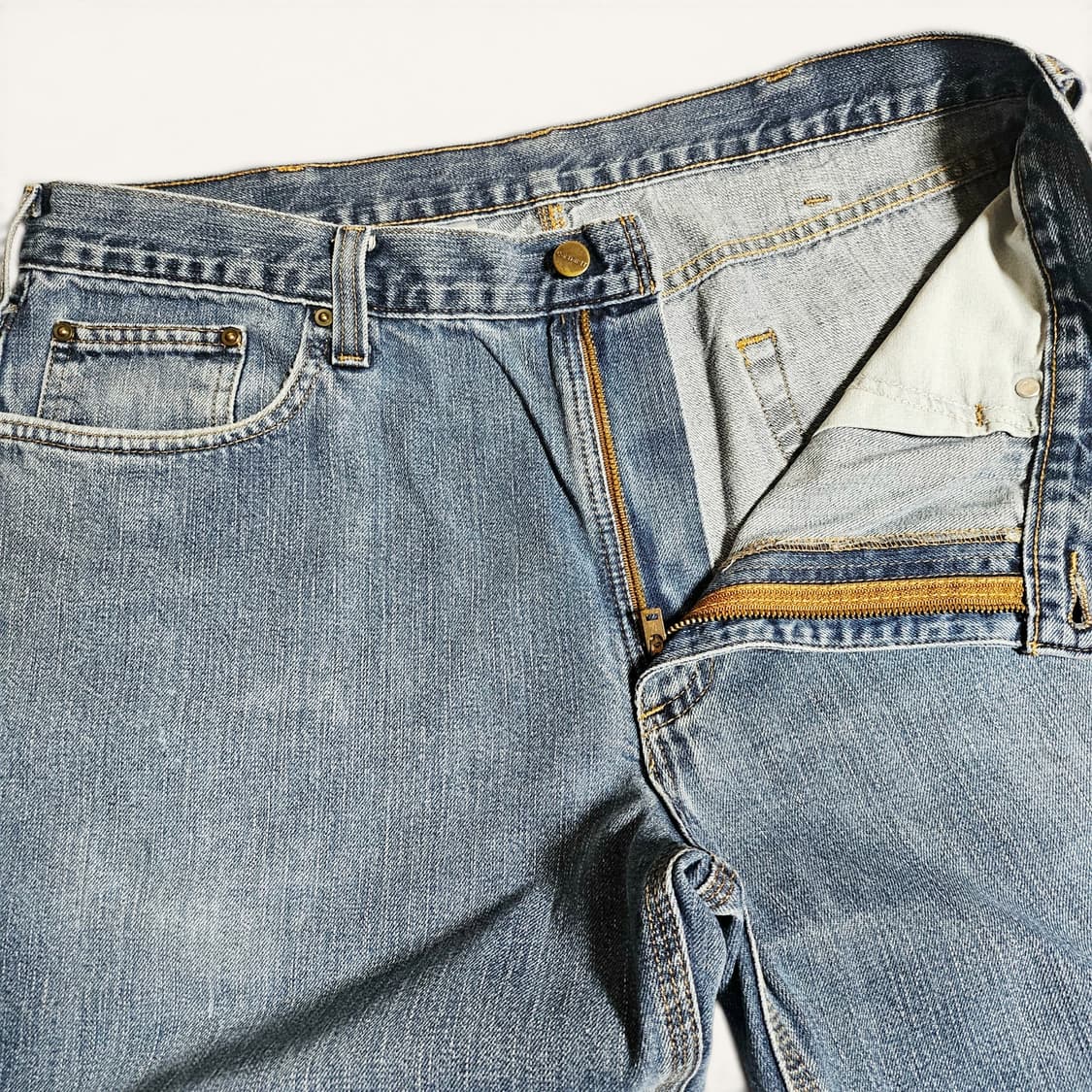 [38X32][칼하트 Carhartt] 릴렉스핏 데님 워크 팬츠 상품이미지4