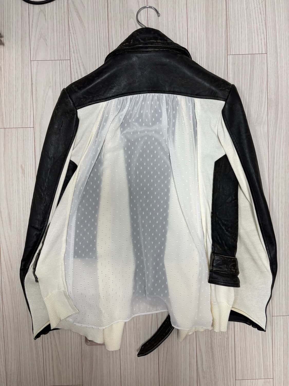 언더커버 undercover 양가죽 라이더자켓 여자사이즈 상품이미지2
