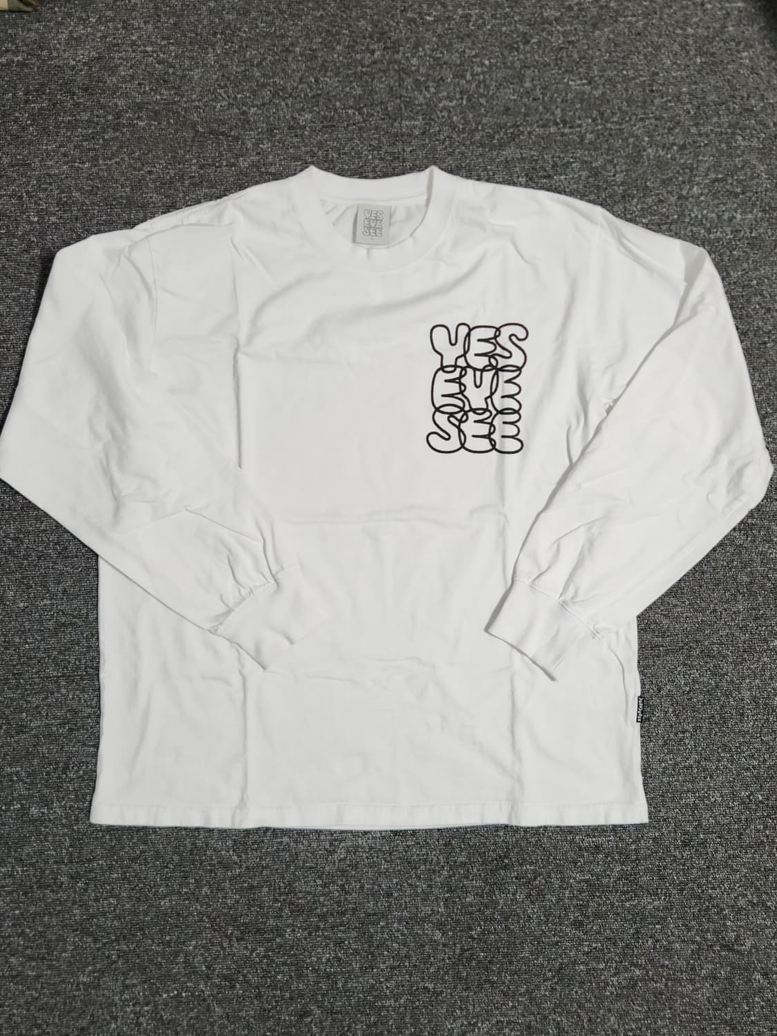 예스아이씨 로고 롱슬리브 상품이미지1