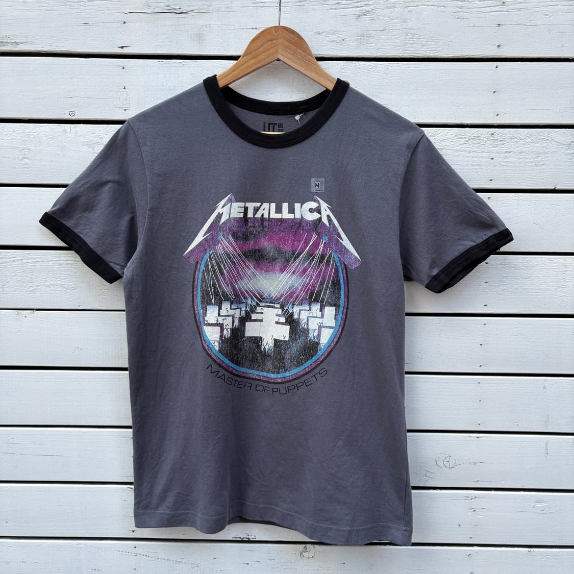 Metallica 메탈리카 x 유니클로 반팔 링거티 (새상품) 상품이미지1