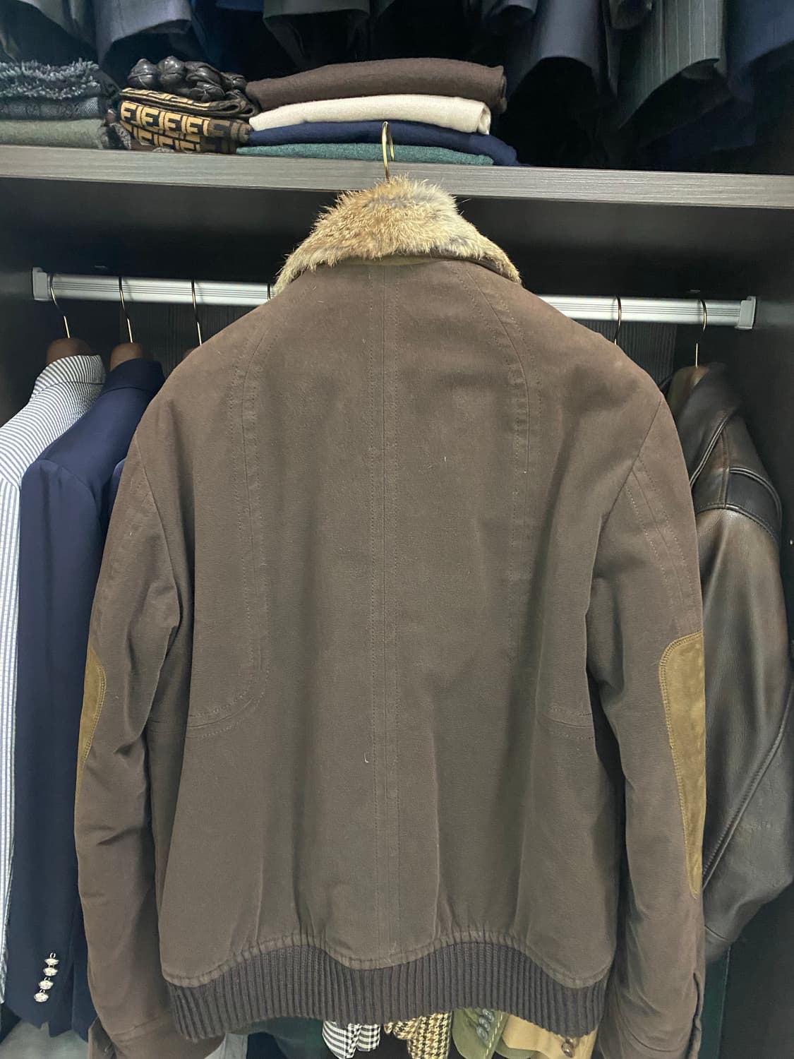 타임(TIME) 토끼털 무스탕(100Size) 상품이미지5