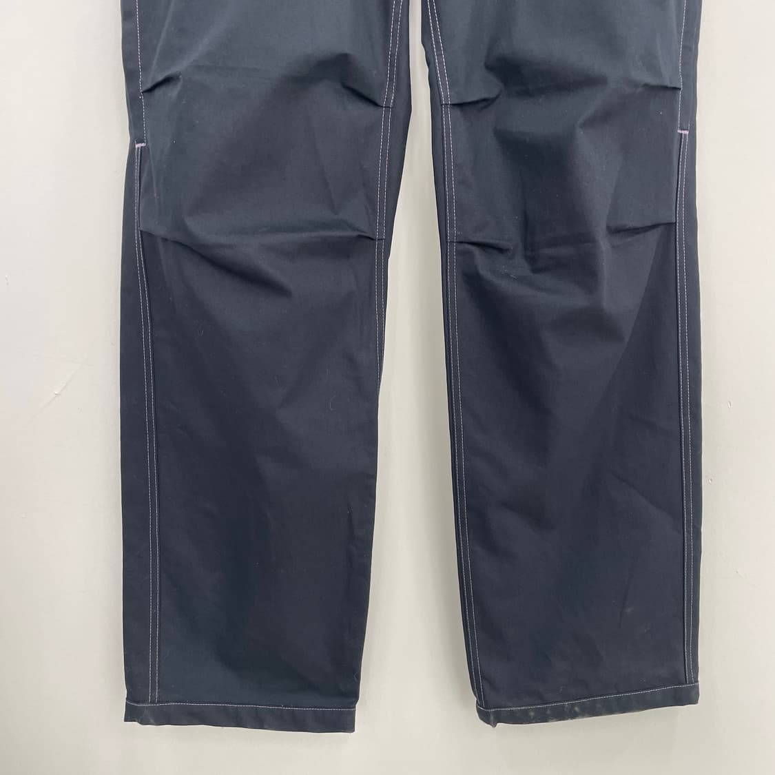  MSGM 블랙 퍼플 스티치 카고 팬츠 바지 상품이미지4