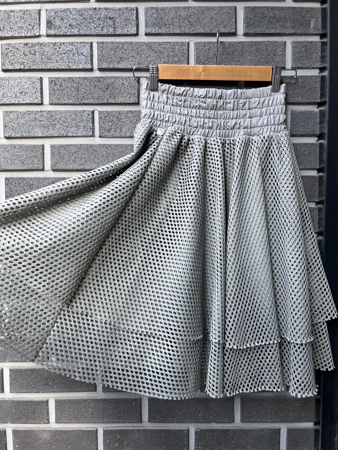 퓨마 도트 펀칭 레이어드 스커트 상품이미지8