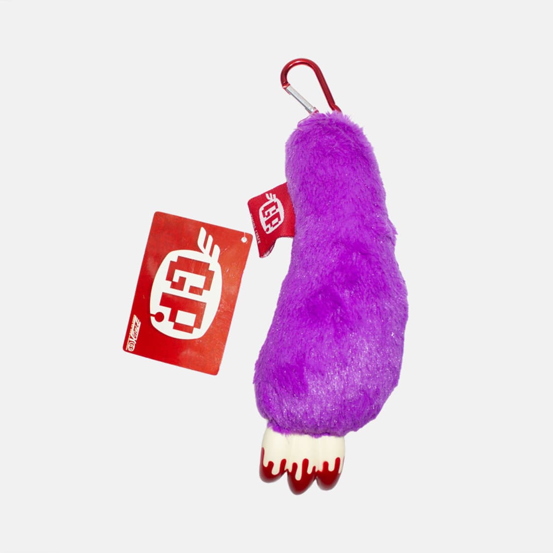 글루미베어 암 마스코트 카라비너 팔 인형 키링 보라 상품이미지1