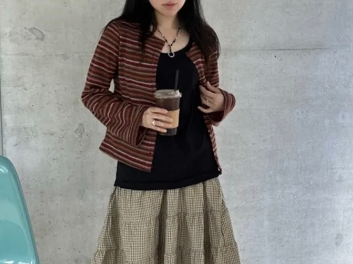 인디아 히피 패턴 가디건 상품이미지2