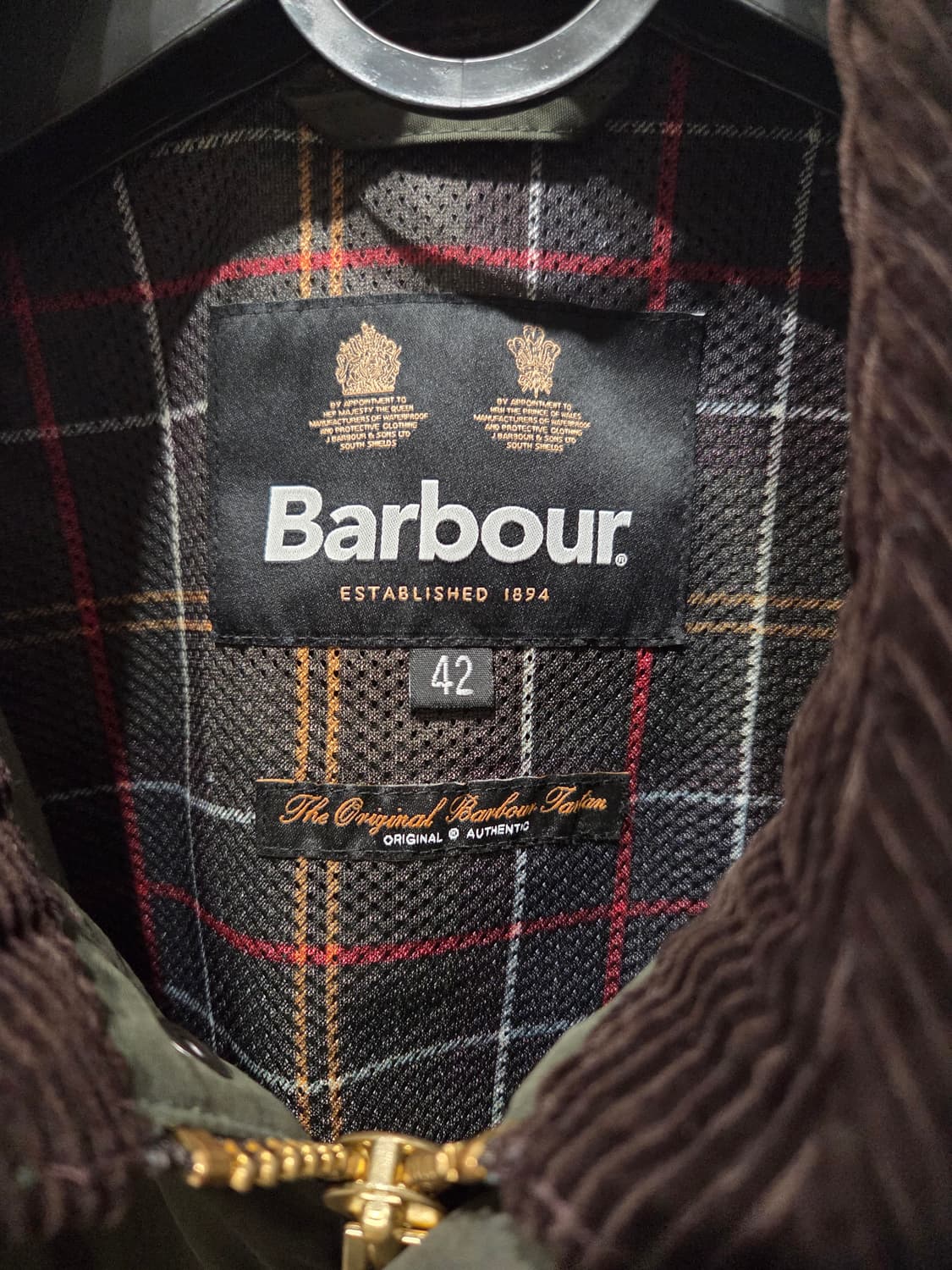 바버 트랜스포트 세이지 논왁스 42 사이즈(110) 상품이미지2