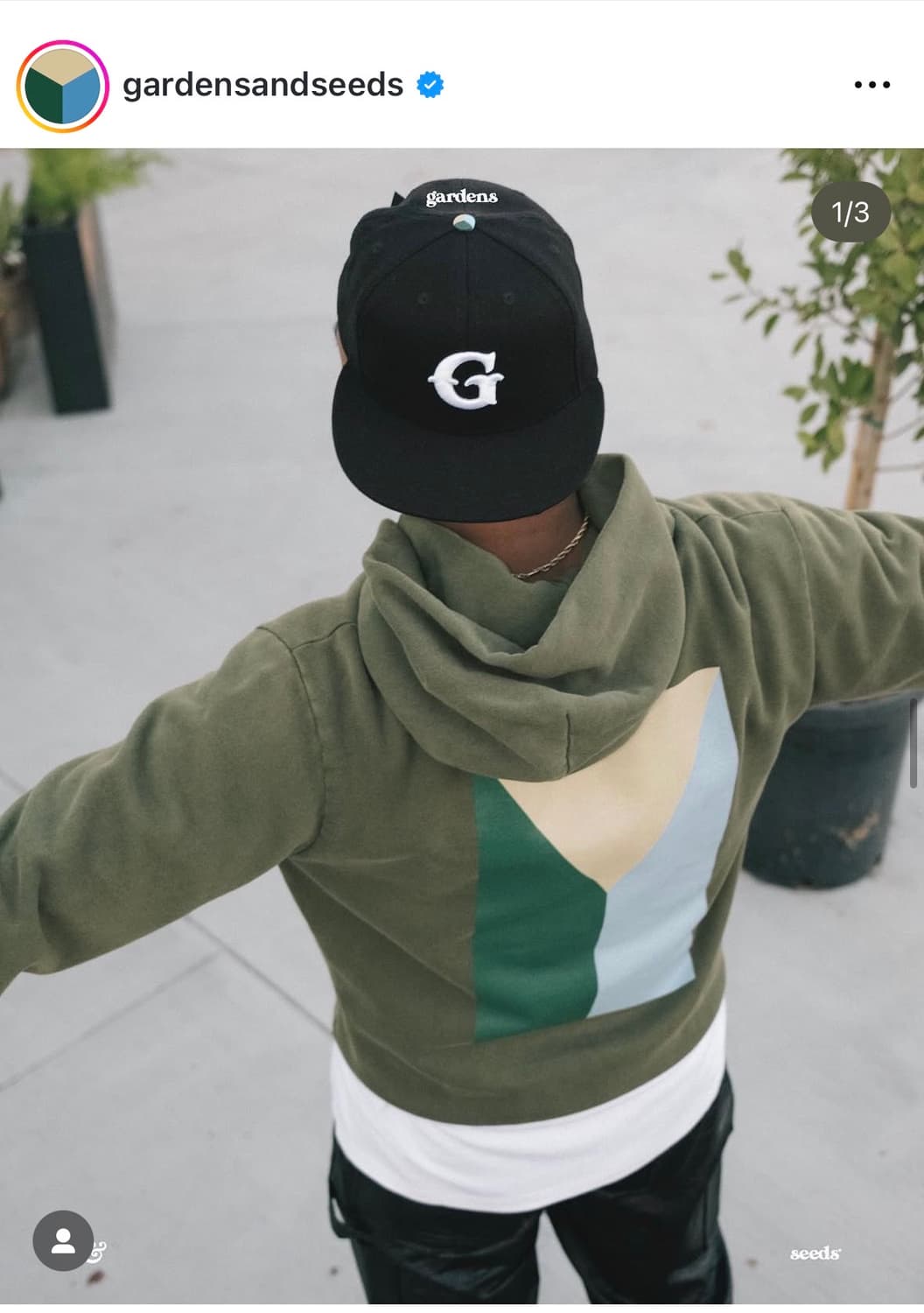 Gardens and seeds 모자 상품이미지5
