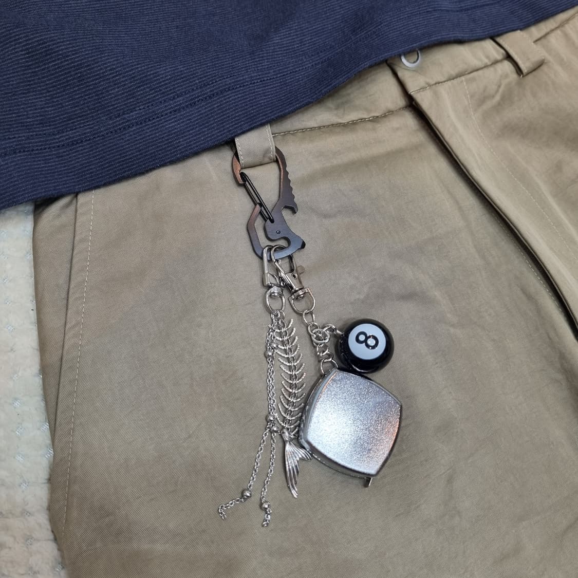 ⚡️Silver Bite 키체인 silver keychain 상품이미지6