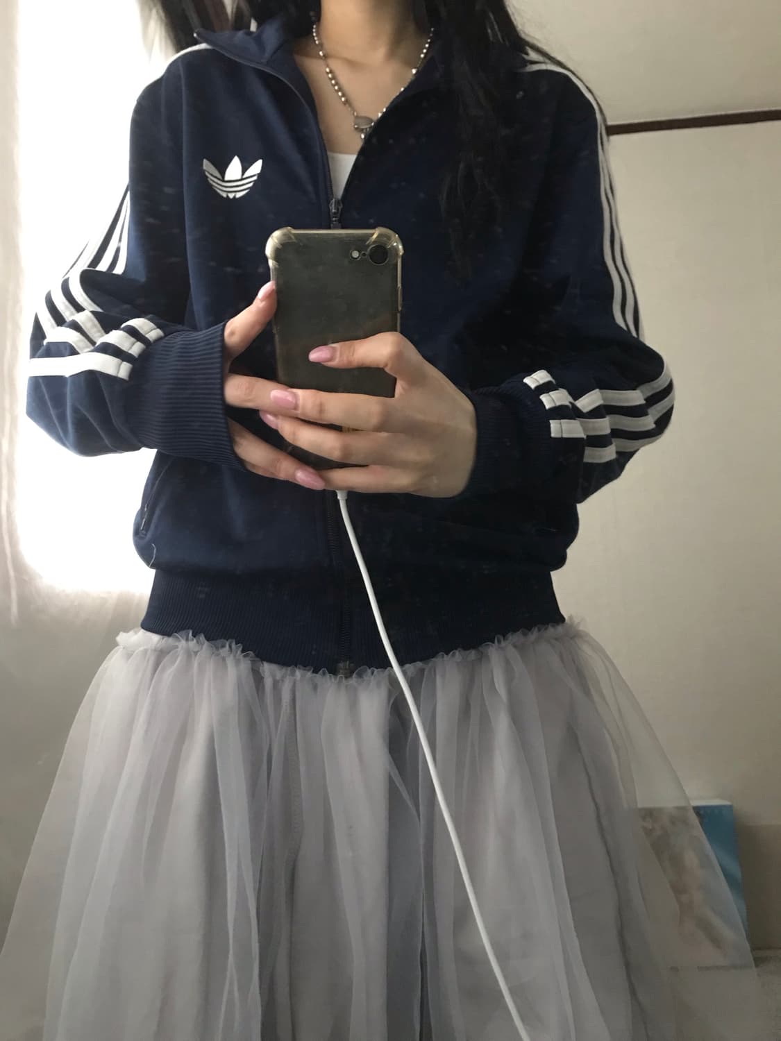 아디다스 네이비 구파이어버드 져지 상품이미지7