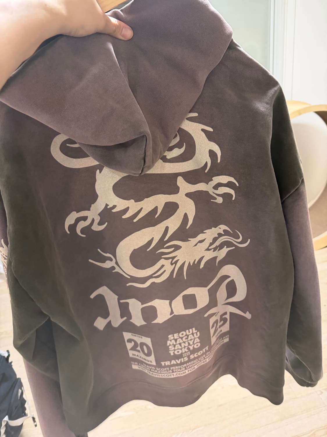 트래비스스캇 키르쿠스 막시무스 스타디움 투어 집업 25 상품이미지2