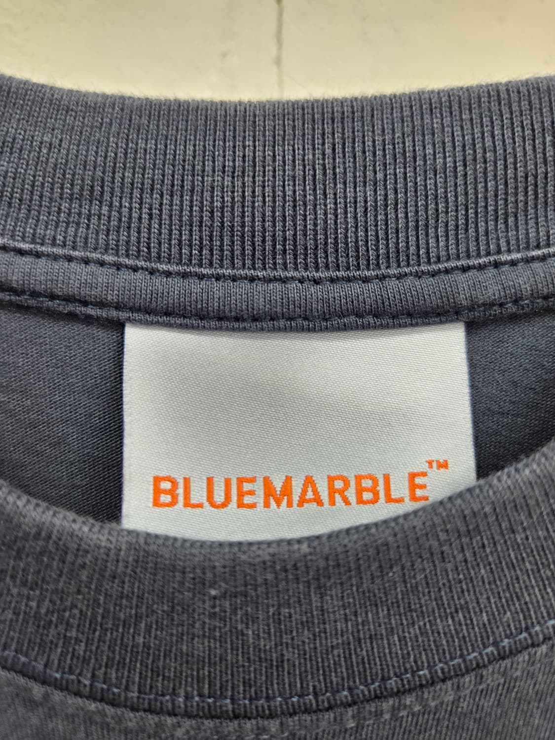 S 블루마블 네이비 반팔 티셔츠 상품이미지3