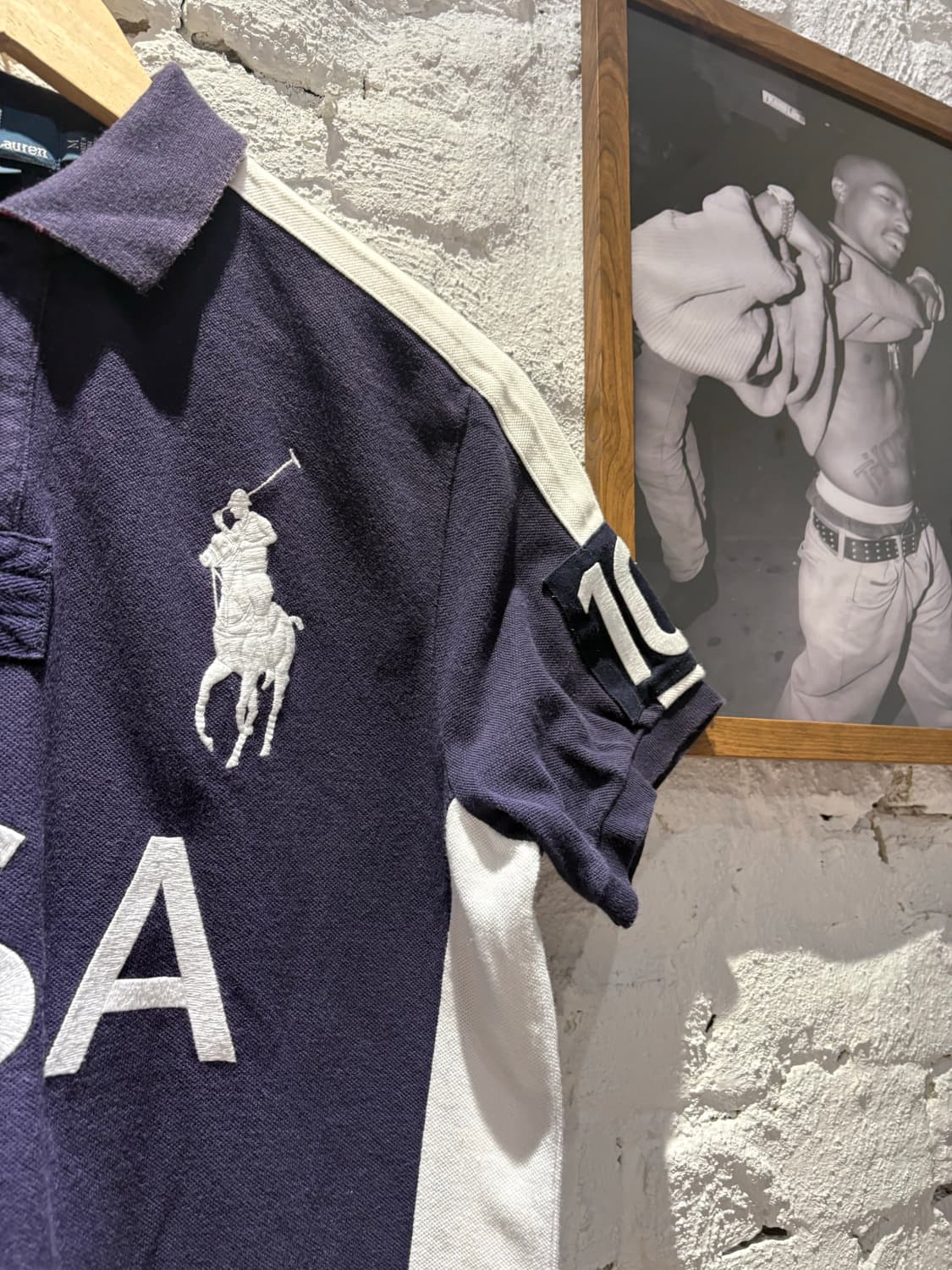 폴로 빅포니 USA10 카라 반팔 티셔츠 상품이미지5