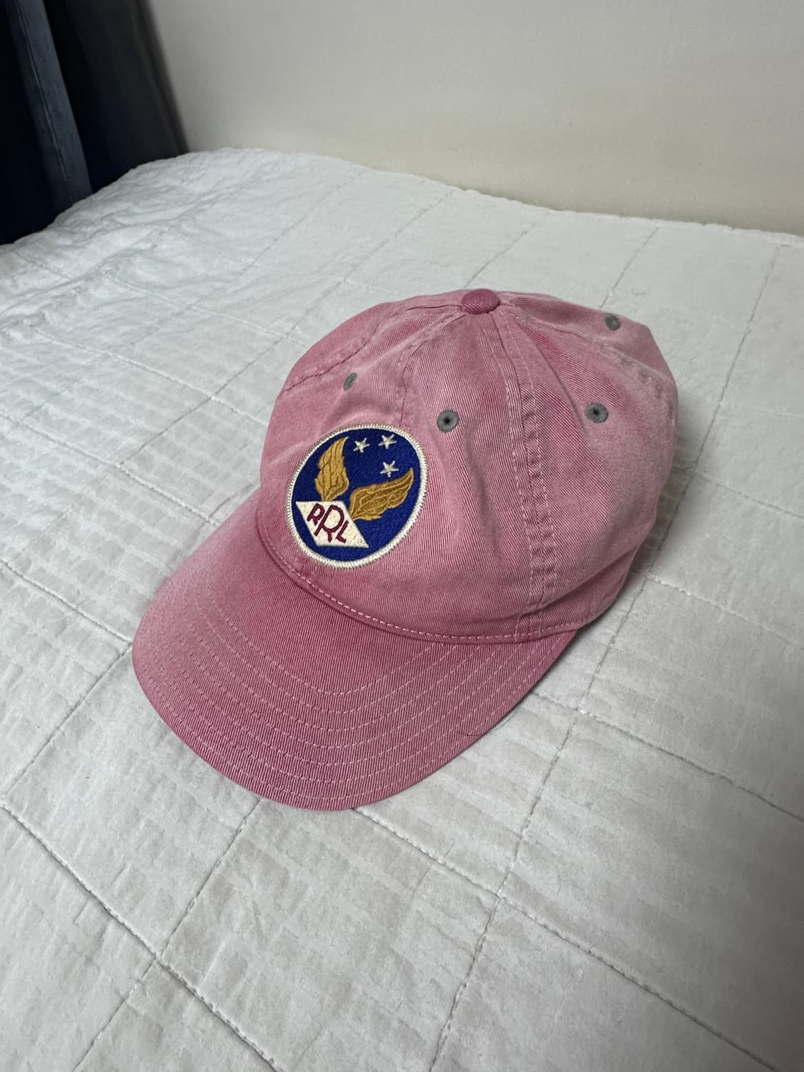 더블알앨 볼캡 핑크 상품이미지1