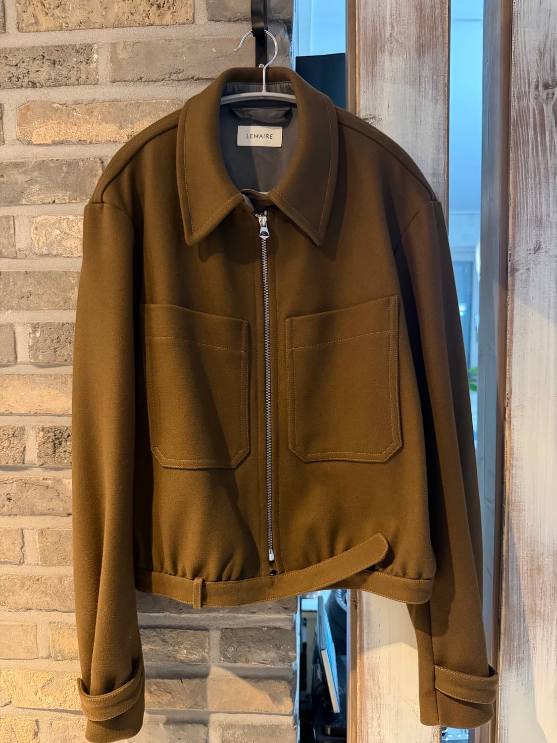 르메르 울 블루종 48 브라운 상품이미지1