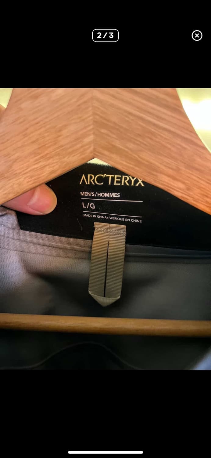 arcteryx 제타AR Lsize 상품이미지2