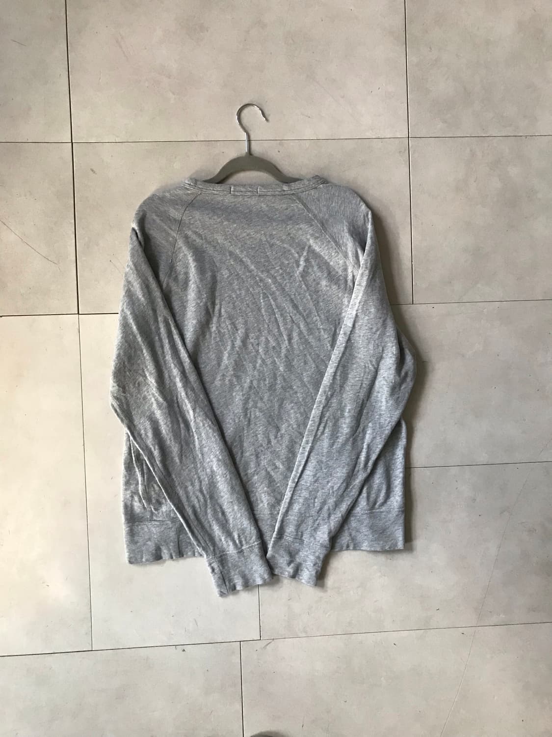 폴로 그레이 맨투맨 상품이미지7