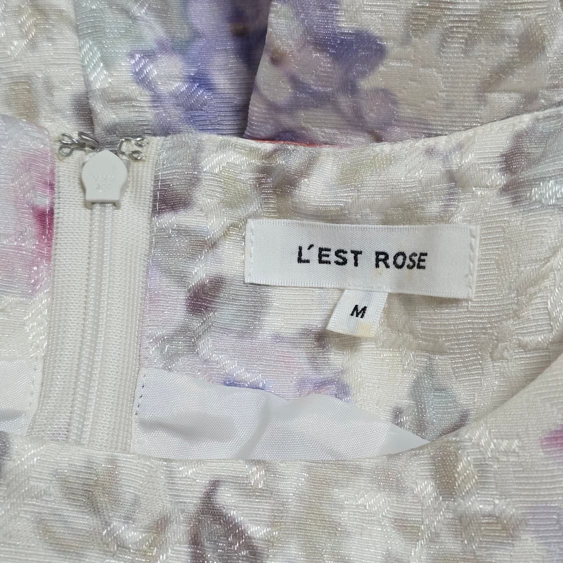 레스트로즈 고전일본빈티지)플로럴 장미 히메로리타 플레어 로맨틱 원피스 상품이미지7