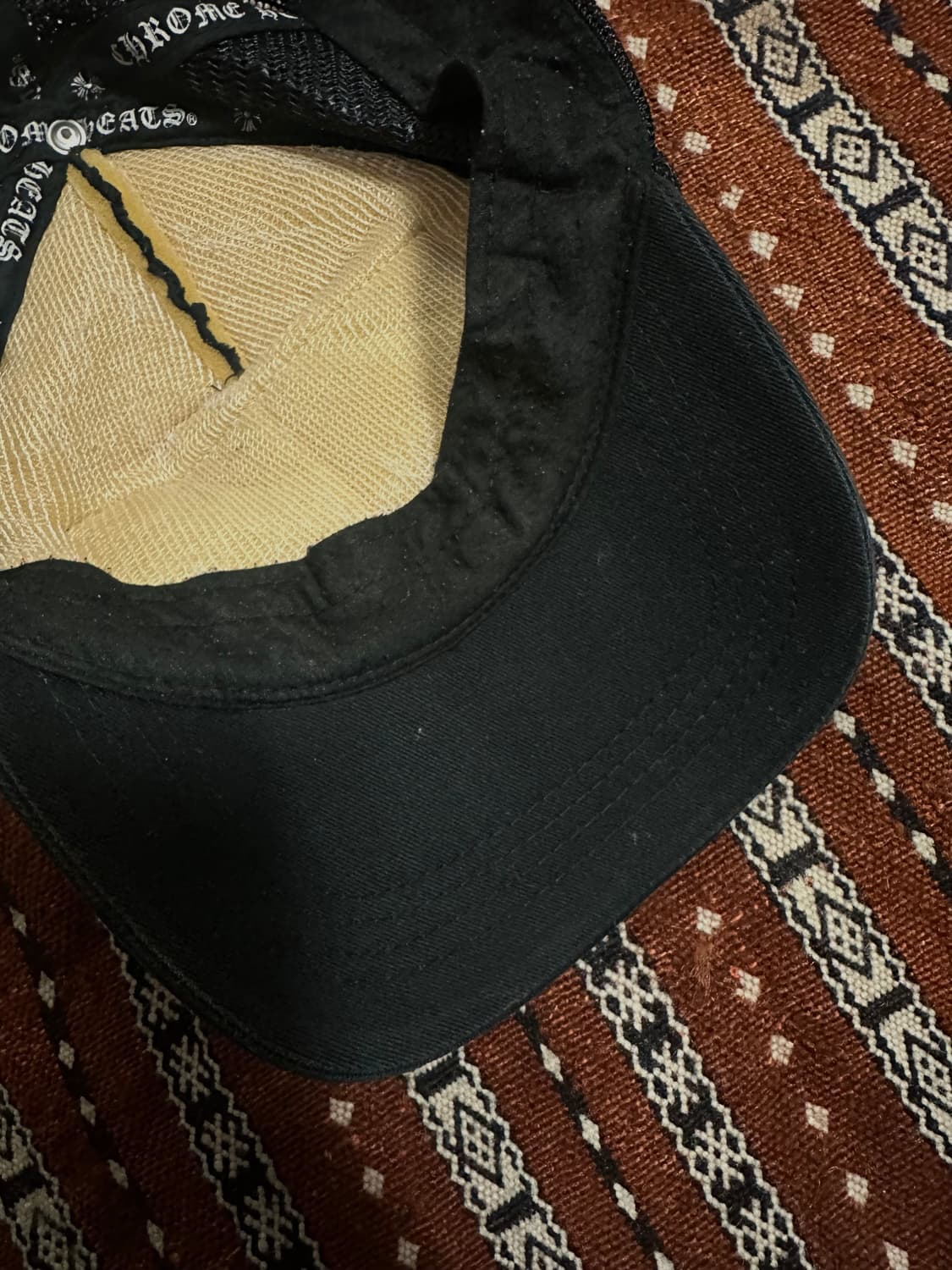 크롬하츠 블랙 메쉬 트러커캡 L 상품이미지6
