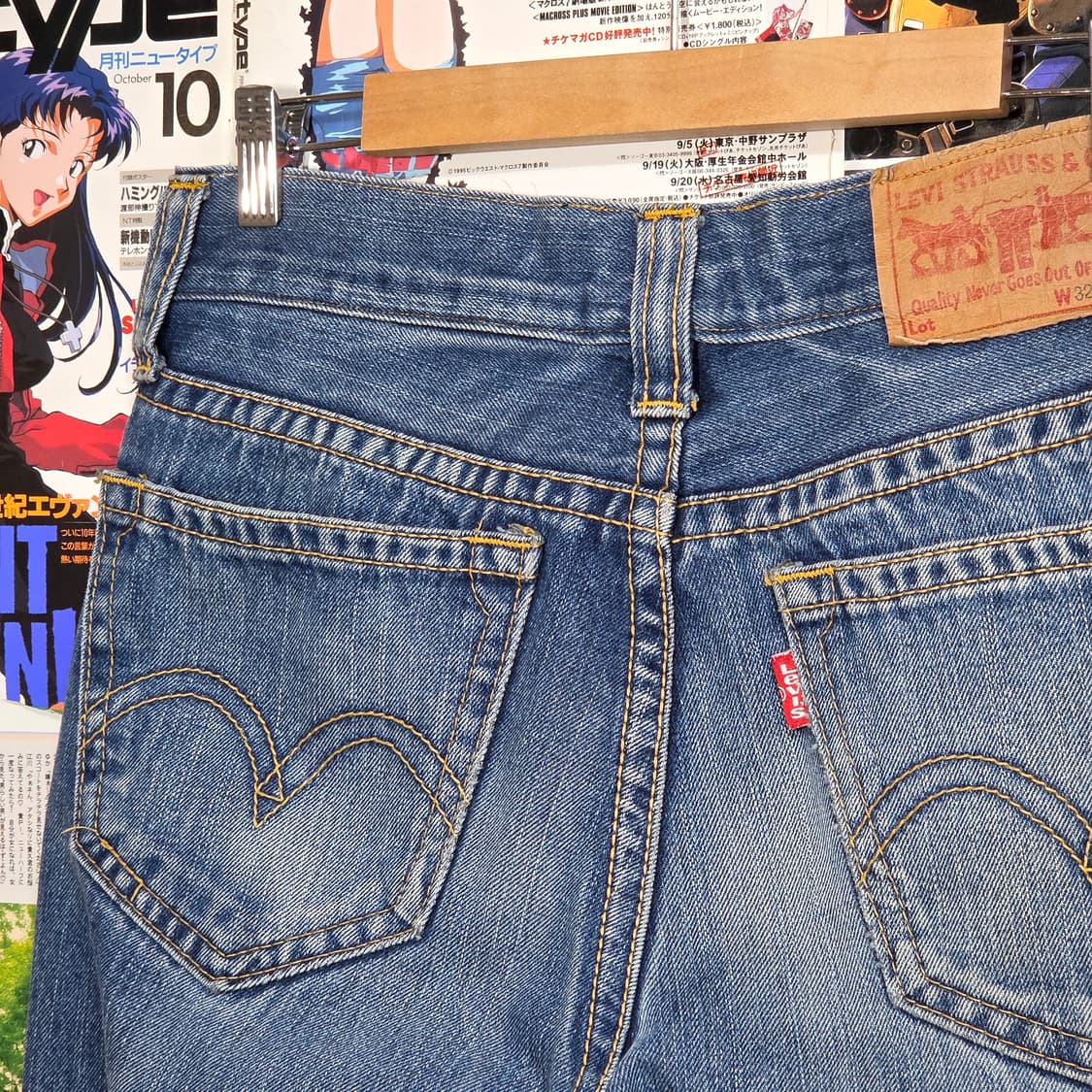 리바이스 타입원 리얼 루즈 버튼 플라이 데님팬츠 상품이미지3