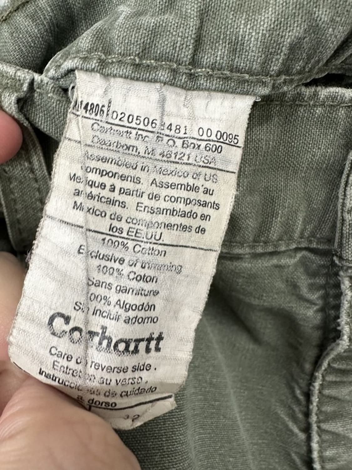 [32] CARHARTT 칼하트 빈티지 카펜터 코튼팬츠 상품이미지6