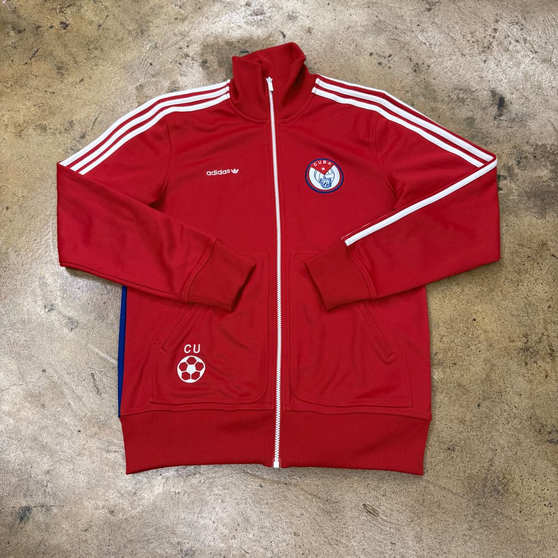 아디다스 쿠바 레드 져지 트랙탑  95 상품이미지2