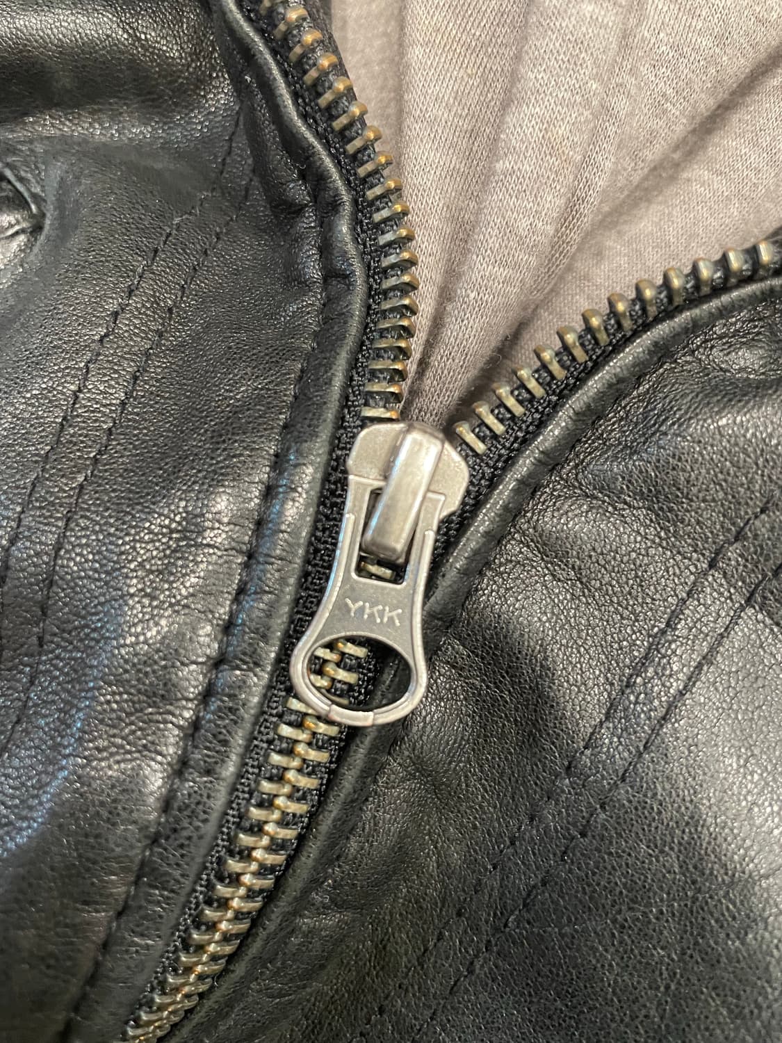 SYSTEMATIC 시스테마틱 퍼 트리밍 후드 레더 자켓 상품이미지4