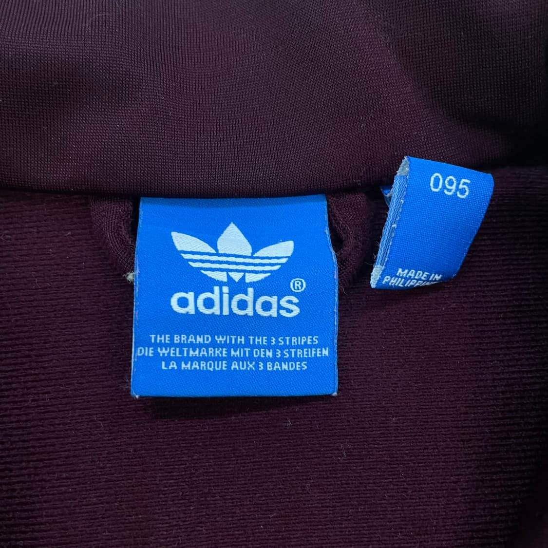 아디다스 파이어버드 트랙탑 져지 버건디 상품이미지5