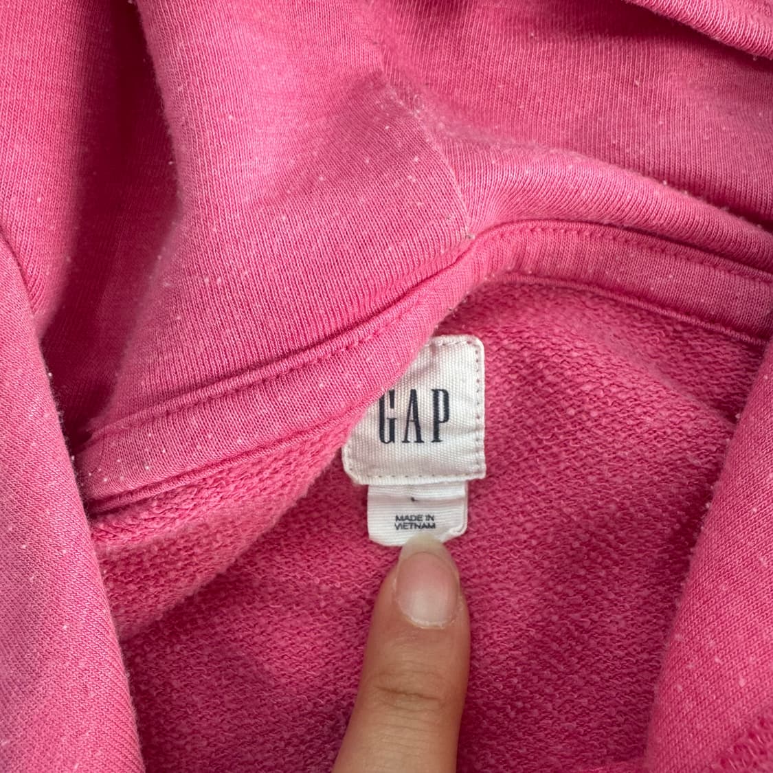 Gap 갭 핑크 후드집업  상품이미지5