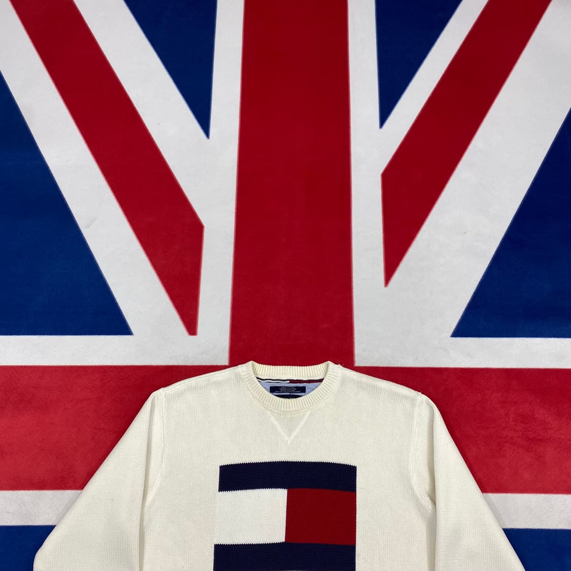 타미 빅로고 니트 M  상품이미지2