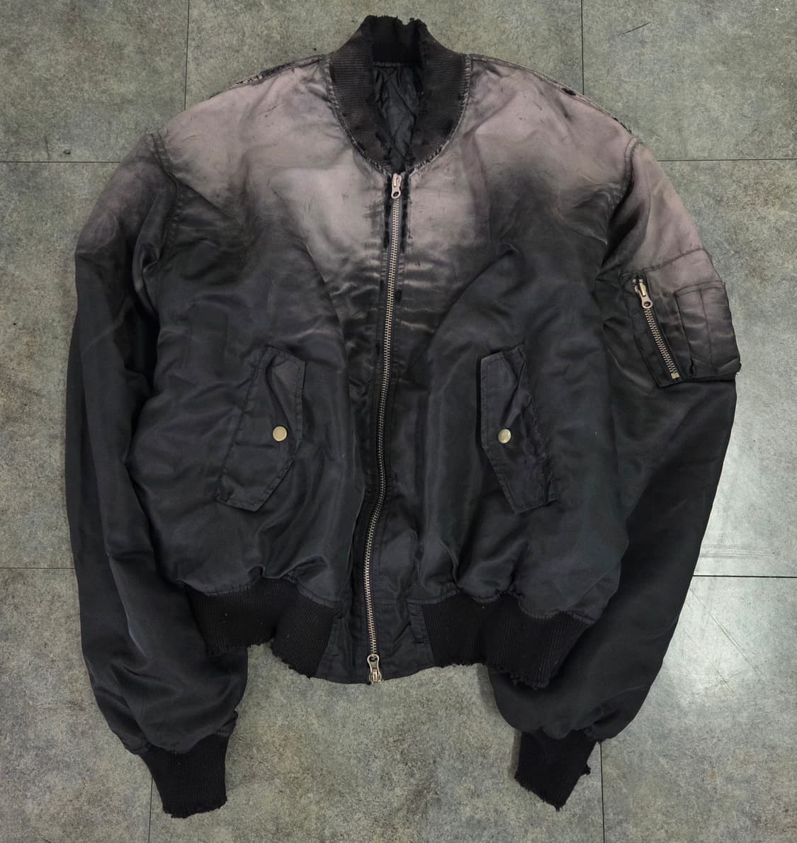 빈티지 워싱 항공자켓  상품이미지1