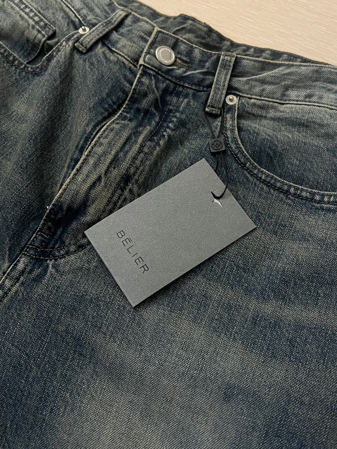 벨리에/미드와이드 스모크인디고/30x32 상품이미지3