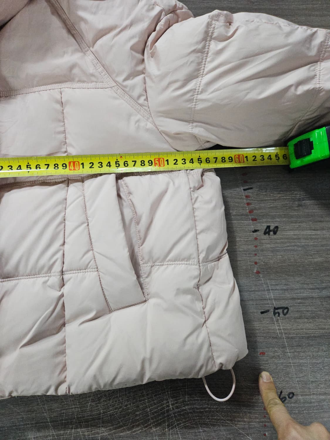 숏 패딩 점퍼 핑크  free 상품이미지7