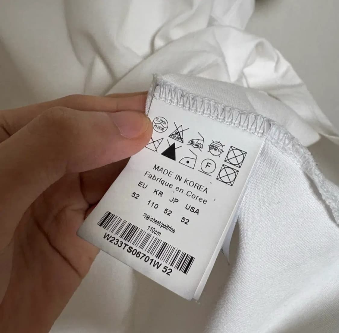 [52] 우영미 백로고 플라워 반팔 상품이미지4