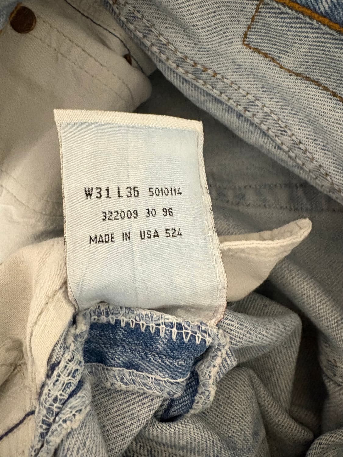 90‘s 빈티지리바이스 501 상품이미지4