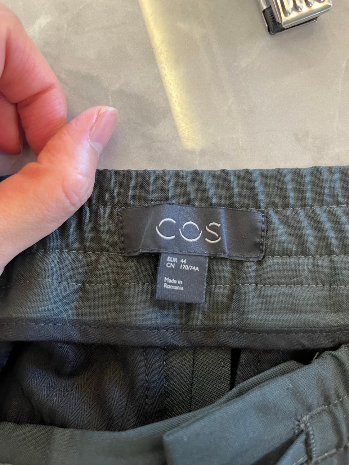 COS 남성 드로스트링 팬츠 44 상품이미지4