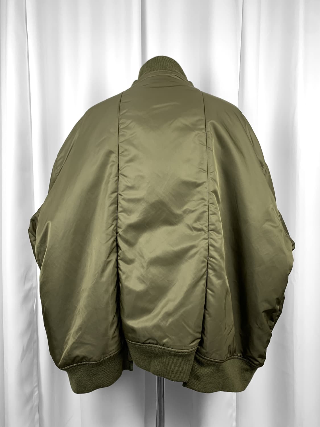 베트멍 리버시블 봄버 카키 올리브 s 상품이미지3