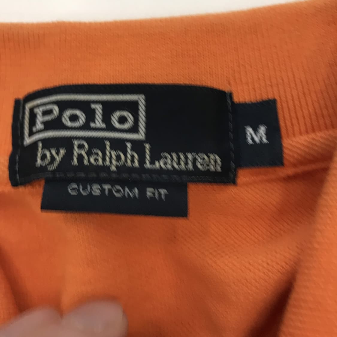 폴로 랄프로렌 커스텀핏 카라티 [여성M] 상품이미지4