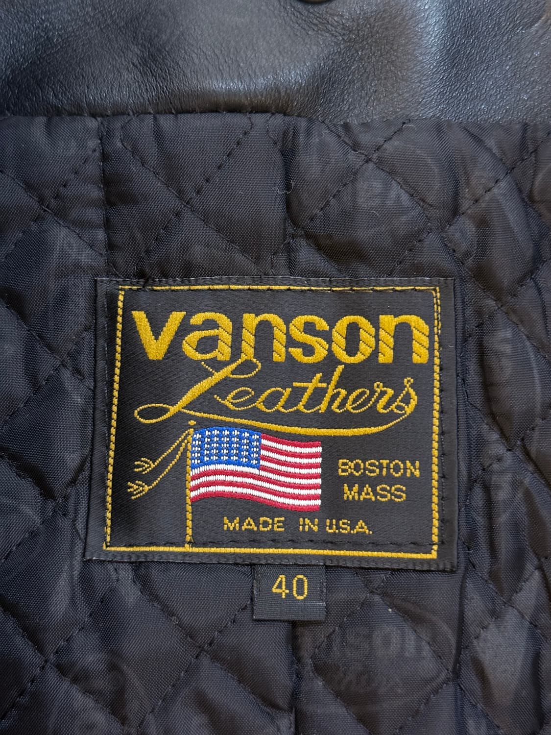 반슨 엔필드 레더 자켓 상품이미지3