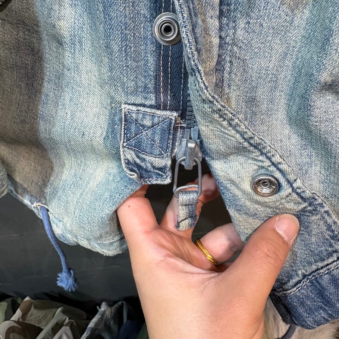 [M] POLO 폴로 랄프로렌 빈티지 데님 필드 자켓 상품이미지6