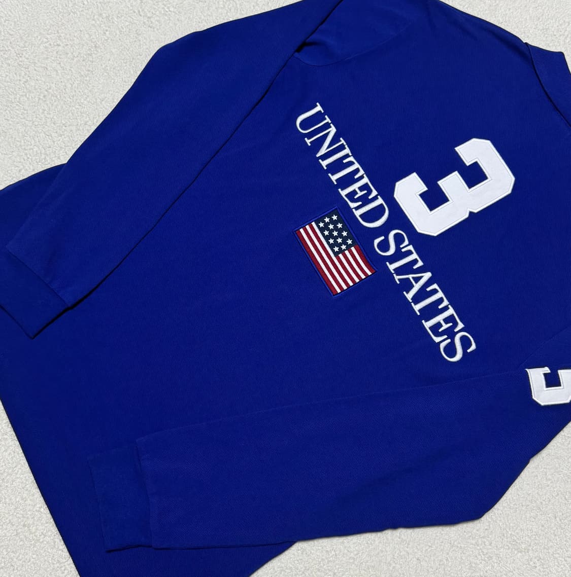 폴로 랄프로렌 USA 성조기 블루 긴팔 상품이미지6