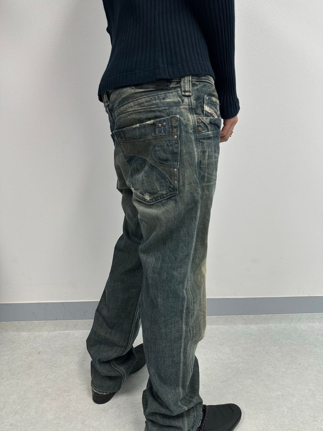 디젤 워싱 디스 팬츠 상품이미지4