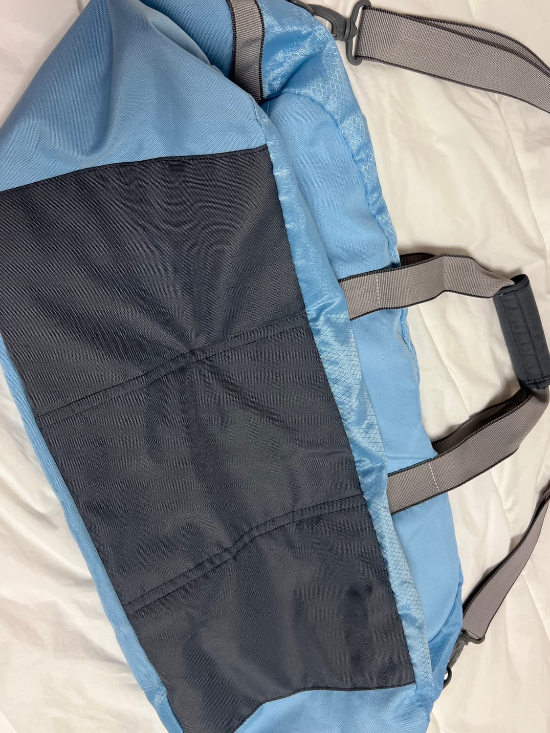 아디다스 더플백 빅백 연하늘 파스텔 블루 그레이 상품이미지4