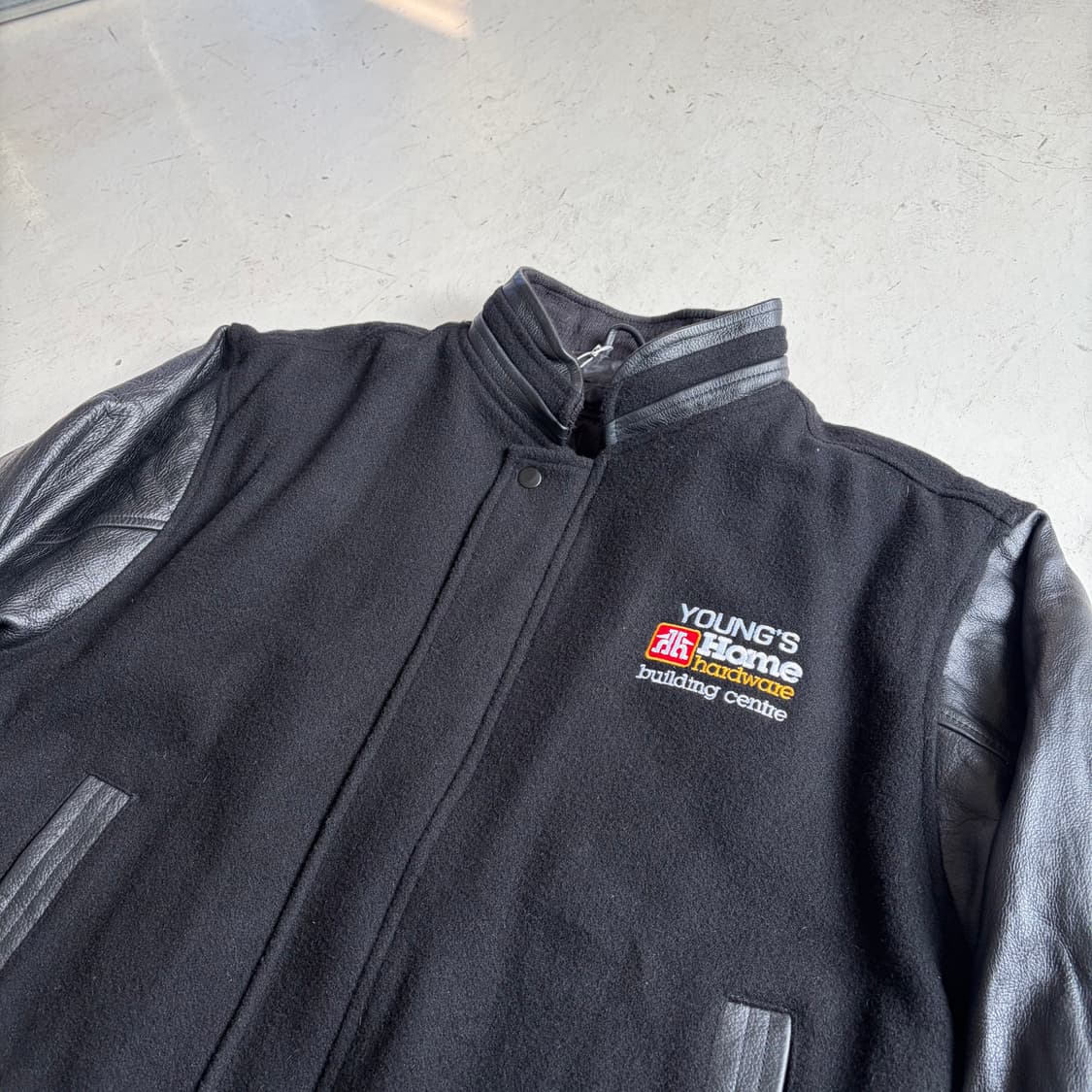 00s CANADA 빈티지 울 바시티 자켓 XL 상품이미지4