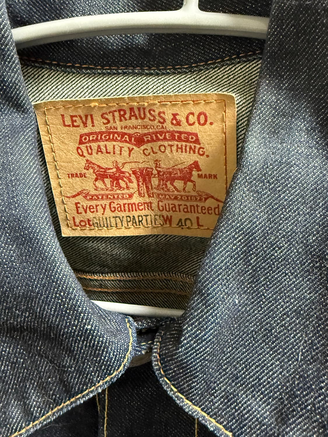 와코마리아 리바이스 데님자켓 상품이미지3